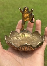 Vintage brass frog for sale  Roswell