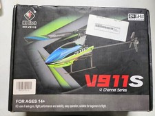 WLtoys V911S 2.4G 4CH 6-Aixs giroscópio flybarless helicóptero de controle remoto RTF comprar usado  Enviando para Brazil