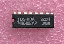 Circuito integrado Toshiba 74HC4050AP hexagonal buffer/conversor comprar usado  Enviando para Brazil