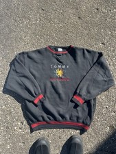 Moletom vintage anos 90 Tommy Hilfiger em uma etiqueta esportiva tamanho XXL  comprar usado  Enviando para Brazil