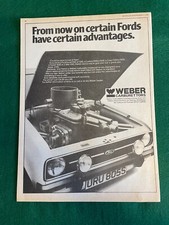 Weber carburettors ford for sale  BRISTOL