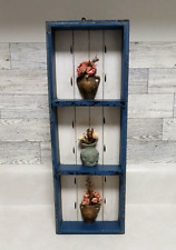 Vintage shelf blue for sale  Lindale