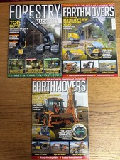 Earthmovers magazines jan for sale  KING'S LYNN