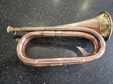 Vintage bugle hand for sale  NOTTINGHAM