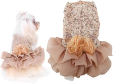 Bling dog dress usato  Roma