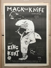 King kurt mack for sale  CHESTERFIELD