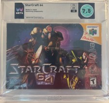 StarCraft 64 Nintendo 64 WATA 7.5! Único mais alto na caixa classificado pela WATA! comprar usado  Enviando para Brazil