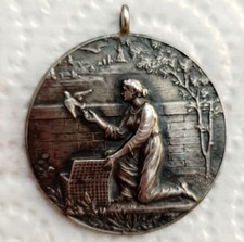 Silber medaille siegermedaille gebraucht kaufen  Lauda-Königshofen