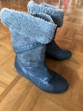 Damen stiefel gefüttert gebraucht kaufen  Radeberg, Wachau