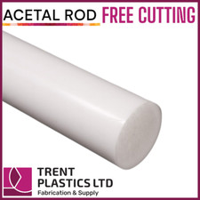 Acetal rod natural for sale  GAINSBOROUGH