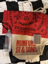Usado, Sacola Tote Mumford and Sons Rushmere Summer 2025 Tour Mercadoria VIP - 🔥🔥🔥 comprar usado  Enviando para Brazil
