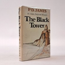 P D James / THE BLACK TOWER 1st Edition 1975 comprar usado  Enviando para Brazil