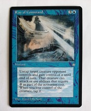 ►RAY OF COMMAND ►ICE AGE 1995 EISZEIT ►NM ►BLUE ►MAGIC THE GATHERING ►MTG comprar usado  Enviando para Brazil
