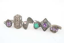 Sterling silver marcasite for sale  LEEDS