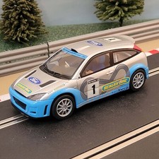 Scalextric car blue for sale  MANSFIELD