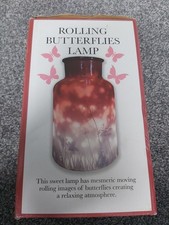 Rolling butterflies lamp for sale  BURNLEY