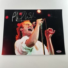 Phil Collins (era sem necessidade de jaqueta) 8,5x 11 foto autografada certificado de autenticidade holograma, usado comprar usado  Enviando para Brazil