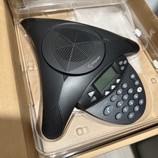 Telefone de conferência analógico sem fio Polycom SoundStation2W preto NOVO - Caixa aberta comprar usado  Enviando para Brazil