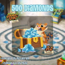 Animal Jam Classic AJC 500 diamantes e entrega rápida [LEIA A DESCRIÇÃO] comprar usado  Enviando para Brazil