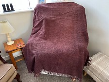 Vintage fringed double for sale  SWAFFHAM