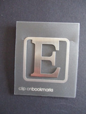 Metal bookmark letter for sale  NORWICH