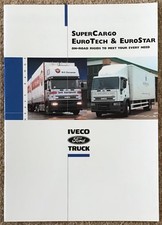 Folheto comercial IVECO FORD 1999 #BR19B/99 SUPER CARGO Eurotech EUROSTAR comprar usado  Enviando para Brazil