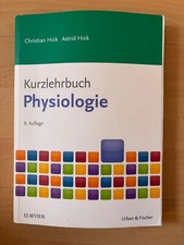 Kurzlehrbuch physiologie . gebraucht kaufen  Würzburg