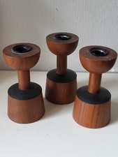 Teak kerzenleuchter denmark gebraucht kaufen  Essen