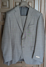 Terno masculino CANALI slim fit 100% lã cinza tecido, tamanho 44 L (54 UE) NOVO SEM ETIQUETAS comprar usado Terno masculino CANALI slim fit 100% lã cinza tecido, tamanho 44 L (54 UE) NOVO SEM ETIQUETAS comprar usado  Enviando para Brazil