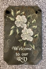 Welcome hand painted for sale  Morgantown