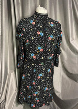 Topshop black floral for sale  KIDDERMINSTER