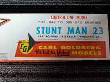 Carl goldberg stunt for sale  Hammond