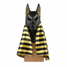 Egípcio Anubis Máscara Cosplay Lobo Máscara Masquerade Festa De Halloween Adereços Fantasia comprar usado  Enviando para Brazil