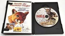 Charlie The Lonesome Cougar DVD 2000 Anchor Bay First Edition MINT DISC RARE OOP comprar usado Charlie The Lonesome Cougar DVD 2000 Anchor Bay First Edition MINT DISC RARE OOP comprar usado  Enviando para Brazil