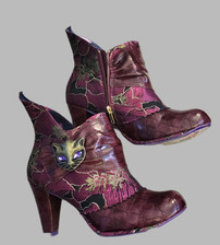 Irregular choice burgandy for sale  CHESSINGTON