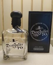 Don Julio 70º Aniversário Vazio Cristalino Anejo Garrafa de Tequila com Caixa 700 ml, usado comprar usado  Enviando para Brazil