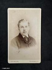 Cdv young man for sale  LEICESTER