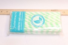 100 green paper straws for sale 100 green paper straws for sale Chillicothe
