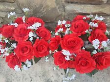Pair artificial red for sale  BRADFORD