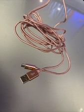 Cabo de carregamento micro USB PowerXcel carregamento rápido trançado 10 pés, usado comprar usado  Enviando para Brazil