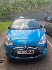 Blue citroen ds3 for sale  DUDLEY