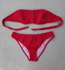 Bikini fascia rosso usato  Italia