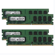 Kingston 2pcs 2GB PC2 5300U 2RX8 DDR2 667MHz memória RAM DIMM desktop 240pin.*- comprar usado  Enviando para Brazil