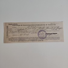 1928 ricevuta definitiva usato  San Pietro di Morubio