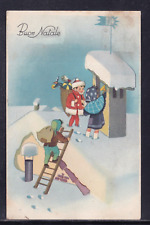 Cartolina buon natale usato  Italia