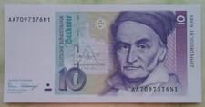 Riginal banknote deutsche gebraucht kaufen  Eisenach