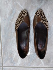 Ballerines cuir imitation d'occasion  Saint-Fargeau-Ponthierry