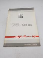 Manuale officina alfa usato  Novara
