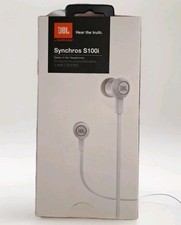 JBL Synchros S100i In-Ear Headphones - White - Apple iPhone/iPad/iPod Compatible, używany na sprzedaż  Wysyłka do Poland