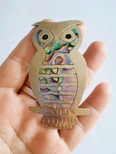 Grande broche hibou d'occasion  Béthune